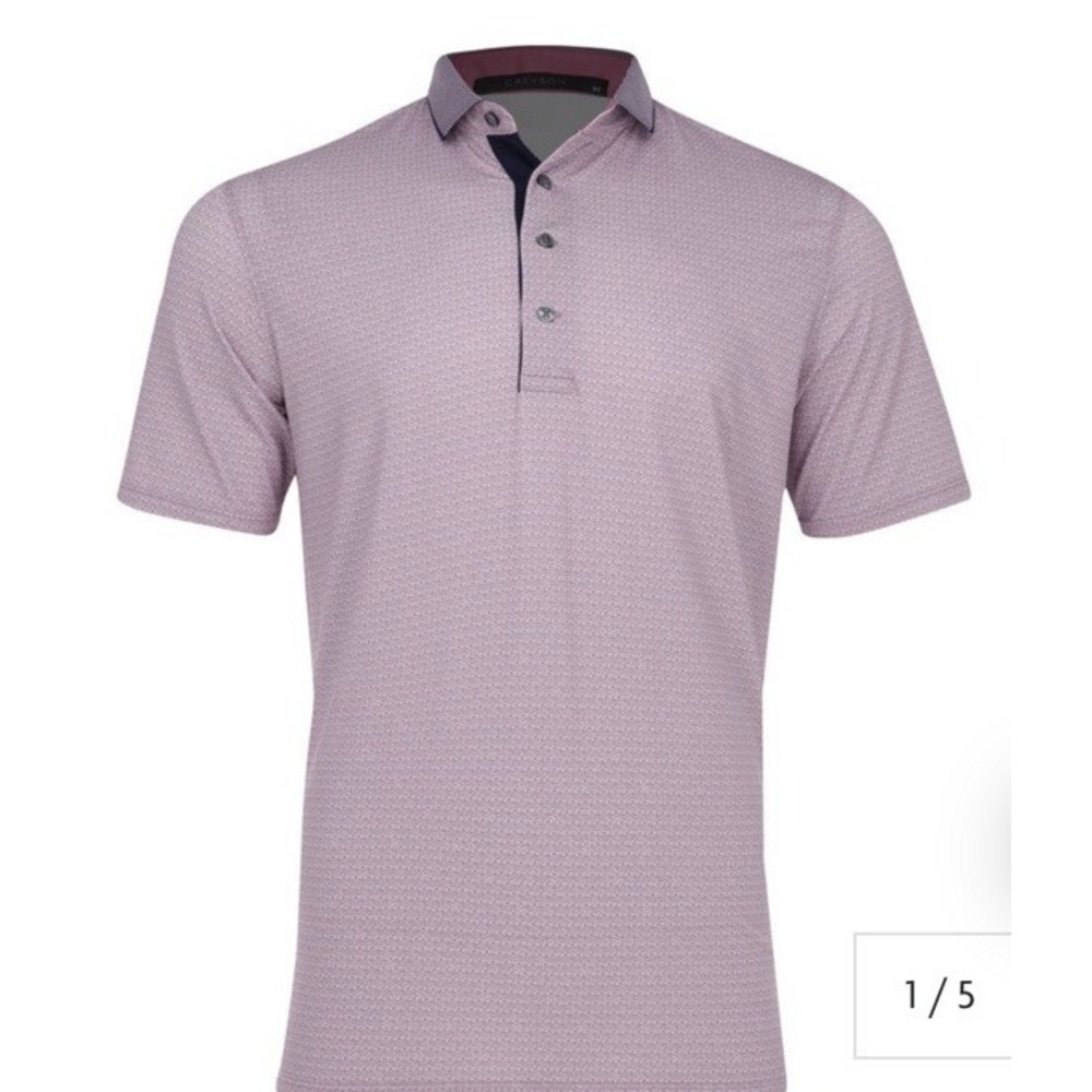 GREYSON CLOTHIERS Block G Polo Shirt Men's Golf Large  Pauma Valley Country Club